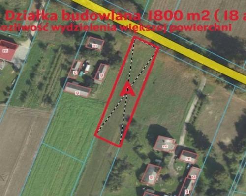 Działka budowlana Stoczek Kolonia 18ar lub więcej