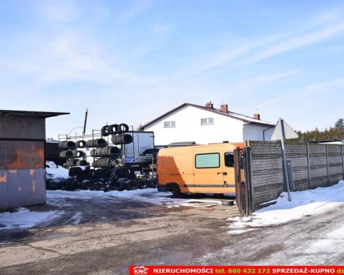 Działka usługowa pod wiele działalności.
