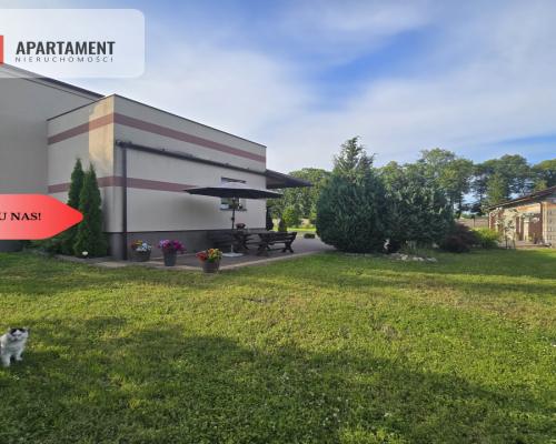 Dom 156m² + Hala/Garaże  160m² | Działka 5800m²