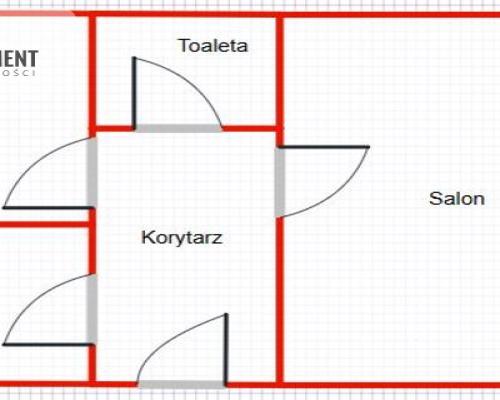 Z loggią do remontu w poszukiwanej lokalizacji