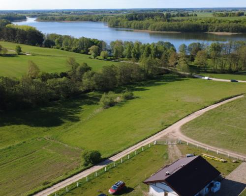 Działka na Kaszubach z widokiem na jezioro