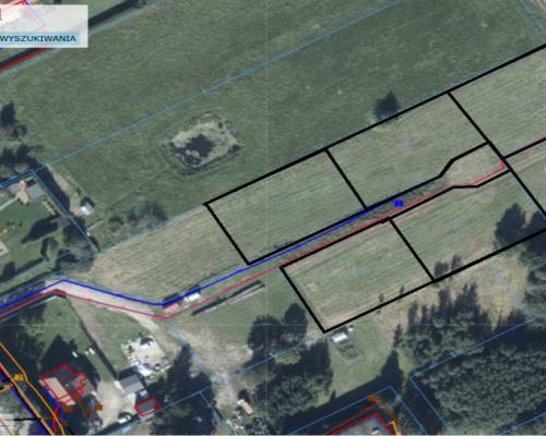 Działki budowlane 1200 m2 Frednowy
