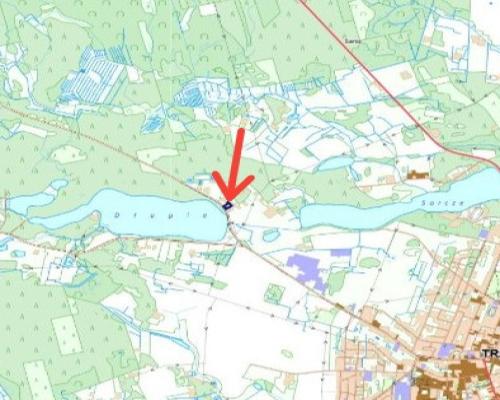Działka 2840m² przy jeziorze LOGO-3km od Trzcianki