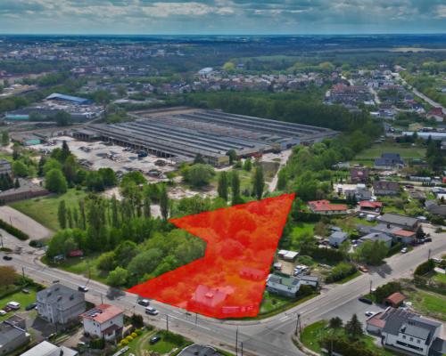 Działka inwestycyjna 4150 m² | MPZP | Starogard Gd