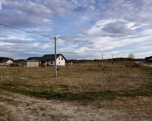 Działka z mediami | WZ w toku | 1043 mkw | Kaszuby