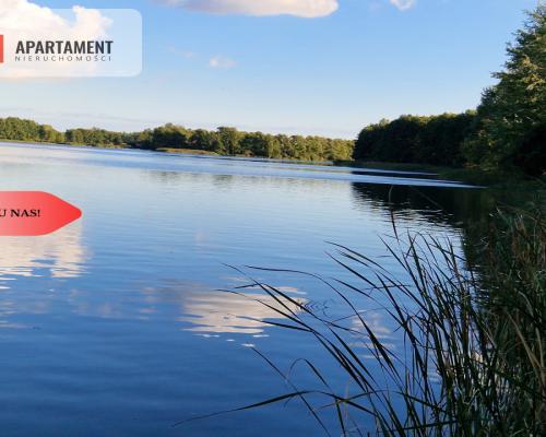 Działka z linią brzegową jeziora, wydane WZ