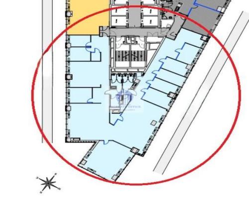 Śródmieście: lokal biurowy 1114m2 do wynajęcia