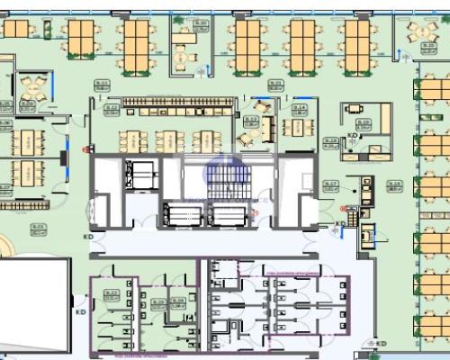 Wola: lokal biurowy 924m2 do wynajęcia