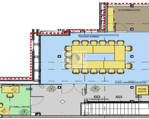 Śródmieście: lokal biurowy 286,30m2 do podnajmu