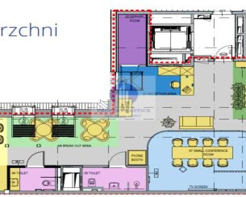 Śródmieście: lokal biurowy 286,30m2 do podnajmu