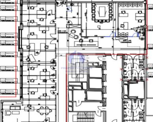 Śródmieście: lokal biurowy 593m2 do podnajmu