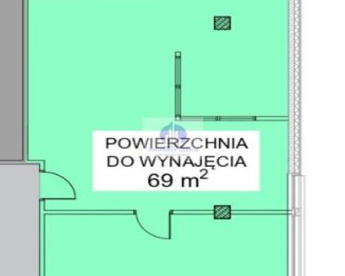 Wola:lokal biurowy 69m2 do wynajęcia