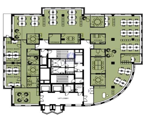 Wola: lokal biurowy 629m2 do wynajęcia