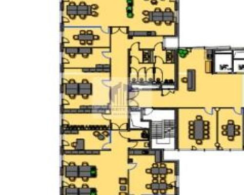 Mokotów: lokal biurowy 686m2 do wynajęcia
