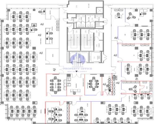 Śródmieście: lokal biurowy 942,32m2 do wynajęcia