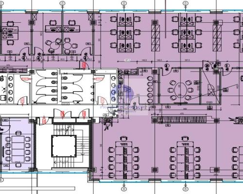 Warszawa Mokotów: lokal biurowy 696,20m2 do wynajęcia