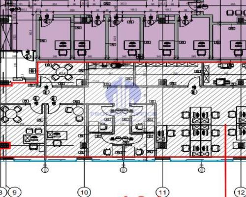 Warszawa Mokotów: lokal biurowy 475,26 m2 do wynajęcia