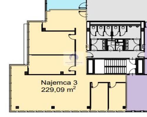 Włochy: lokal biurowy 229m2 na wynajem