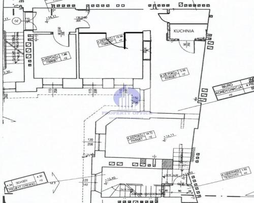 Śródmieście: lokal biurowy 164,73m2 do wynajęcia