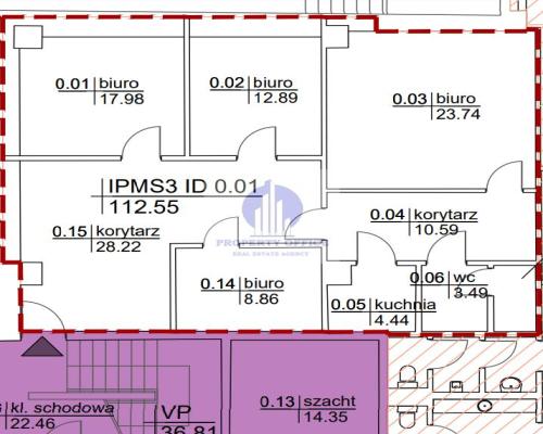 Wola: lokal biurowy 117,60m2 do wynajęcia