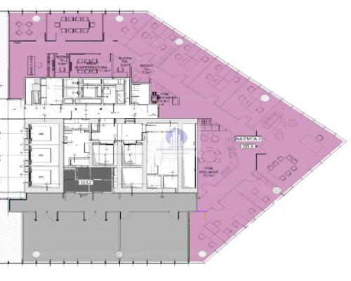 Śródmieście: lokal biurowy 417,41m2 do wynajęcia