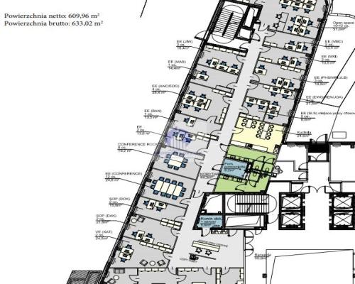 Włochy: lokal biurowy 319,29m2 do wynajęcia