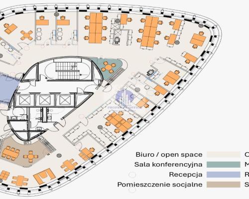 Włochy: umeblowany lokal biurowy 639m2 do wynajęcia