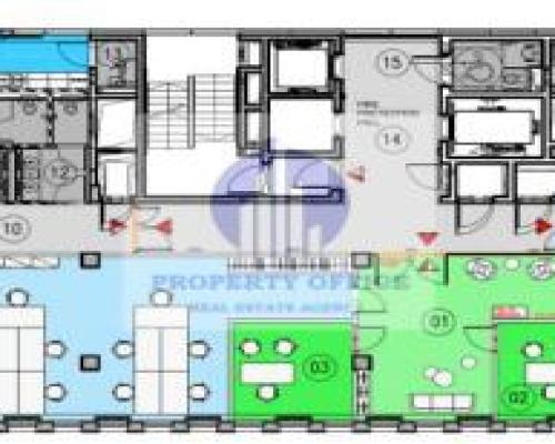 Śródmieście: lokal biurowy 950m2 do wynajęcia