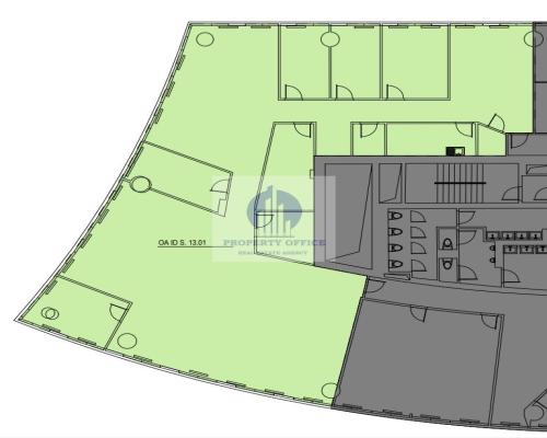 Śródmieście: lokal biurowy 452m2 do wynajęcia