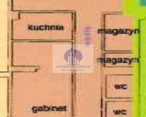 Mokotów: lokal handlowo-usługowy 59,54m2 do wynajęcia