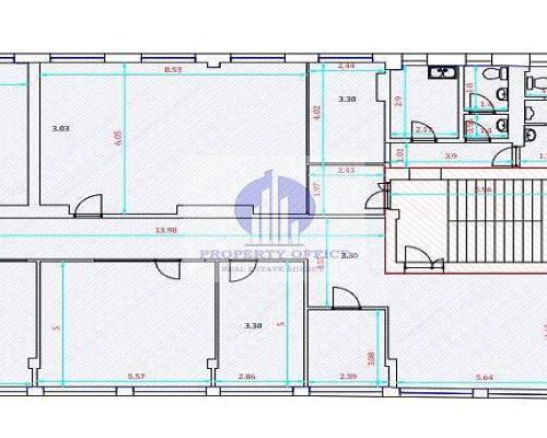 Praga Południe: lokal biurowy 536m2 do wynajęcia