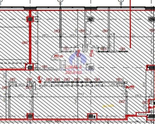 Warszawa Mokotów: lokal biurowy 265,25 m2 do wynajęcia