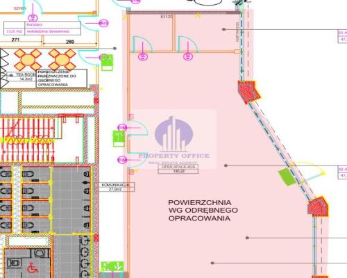 Mokotów : lokal biurowO-usługowy 130m2 do wynajęcia
