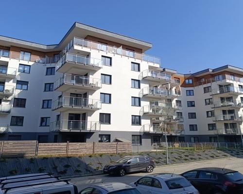Apartament z tarasem w nowym budownictwie