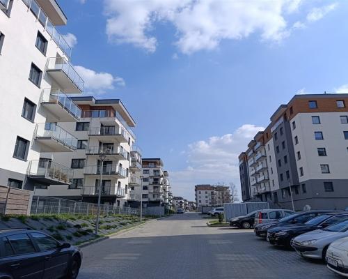 Apartament z tarasem w nowym budownictwie