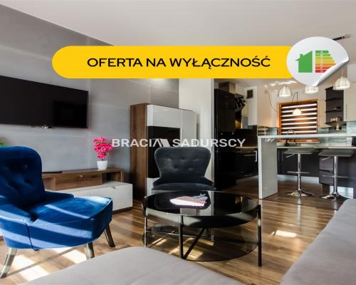 Dobry standard, taras, widok na zielen