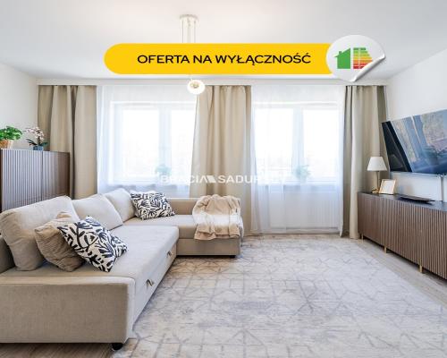 Bardzo słoneczne/3-pok.mieszkanie/2021r/garaż/62m2