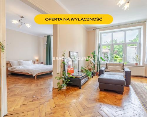 Kraków - Zwierzyniec / Salwator  2 oddzielne pokoje  65,59 m2  kamienica blisko Błoń i Lasku Wolskiego     Na sprzedaż