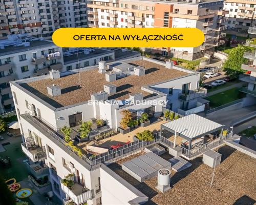 Penthouse / taras 120 m2 / panorama Krakowa