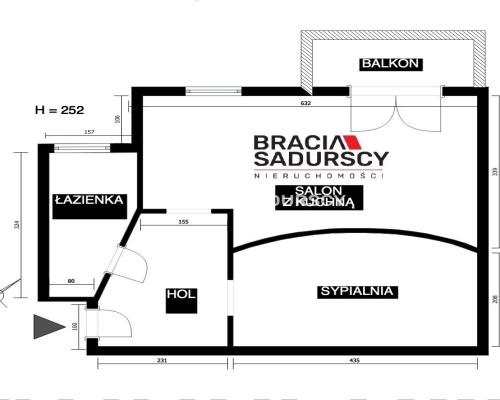 Na sprzedaż oferuję  mieszkanie  o powierzchni 40,23 m², zlokalizowane przy ul. Borkowskiej w Krakowie. Lokal położony je