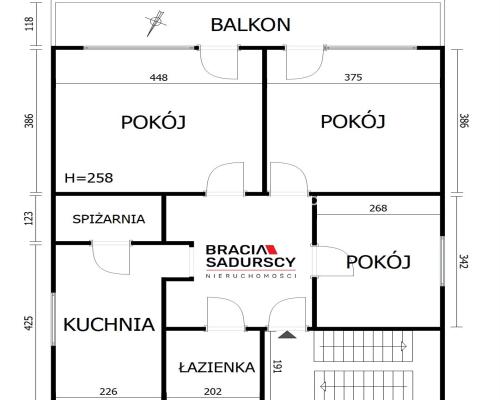 Wynajmę 3-pok, doskonała lokalizacja