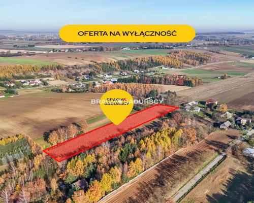 Działka budowlana / MPZP - MN3 / Przesławice