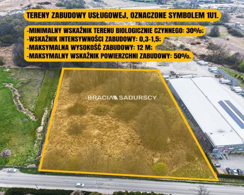 Atrakcyjna nieruchomość usługowa w Brzeziu 1,19 ha