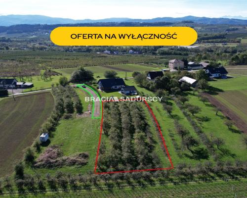 Działka budowlana w Łukowicy k/Limanowej