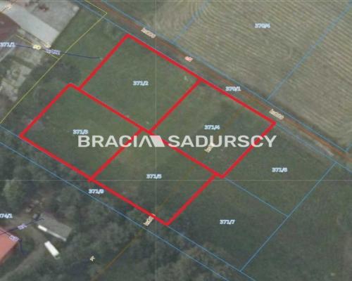 Działka budowlana w Zawadzie gm. Myślenice. Oferujemy do sprzedaży atrakcyjne, widokowe działki budowlane o powierzchni 700 m2