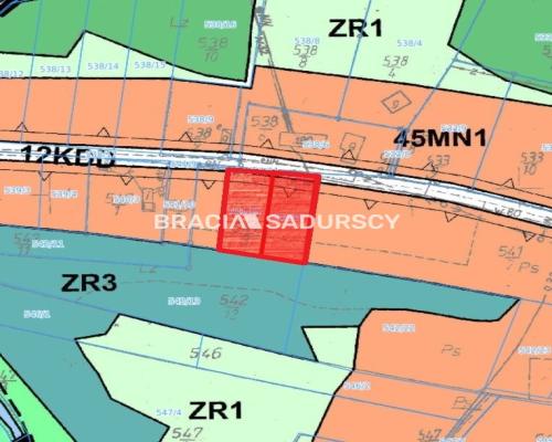 Działka budowlana Krzyszkowice 17 arów
