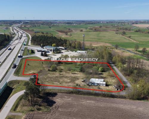 Teren inwestycyjny | zjazd z S8 | 9 459 m²