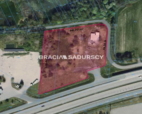 Teren inwestycyjny | zjazd z S8 | 9 459 m²