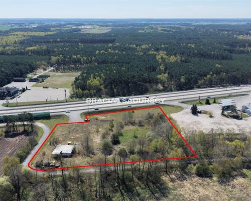 Teren inwestycyjny | zjazd z S8 | 9 459 m²