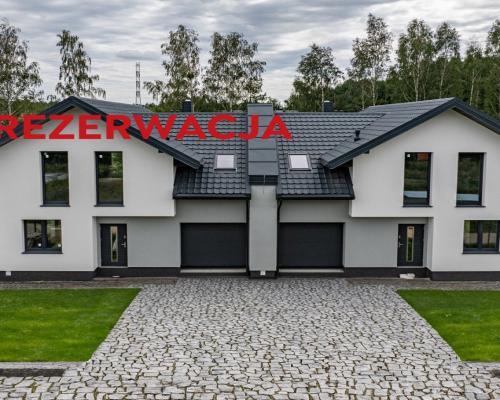 Nowoczesne domy w zabudowie bliźniaczej Olmonty
